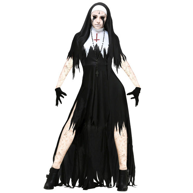 Nun Halloween Costume for Women