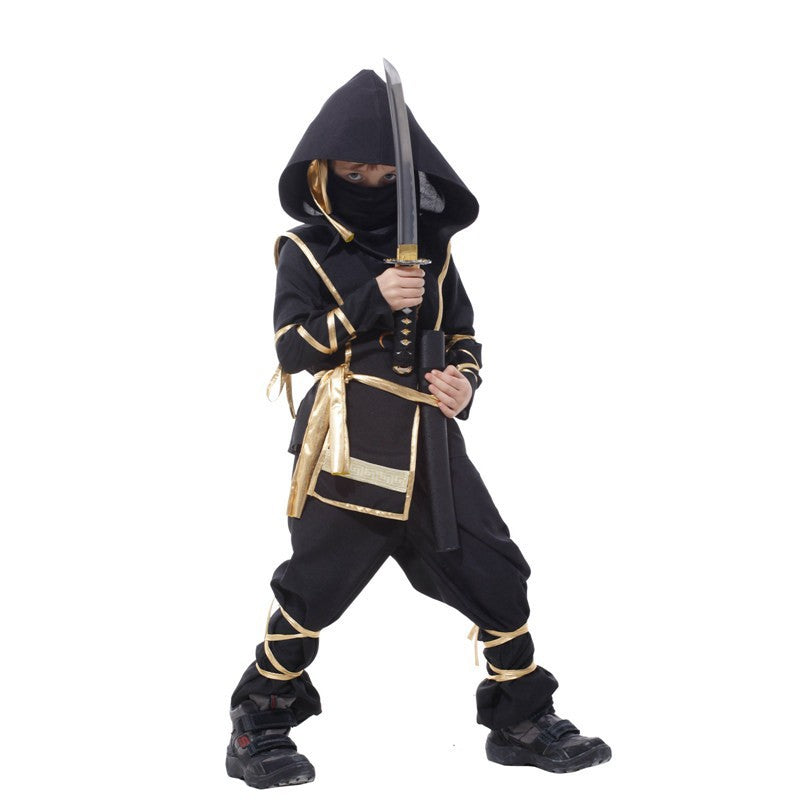 Boy's ninja Halloween costume set, view 11 - MRSLM