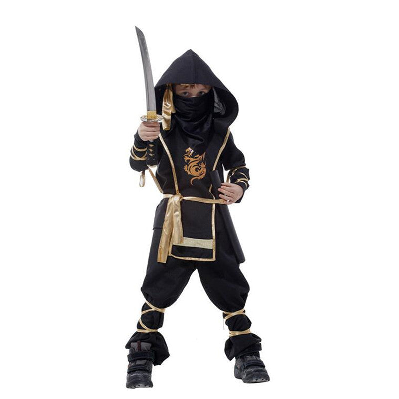 Boy's ninja Halloween costume set, view 9 - MRSLM