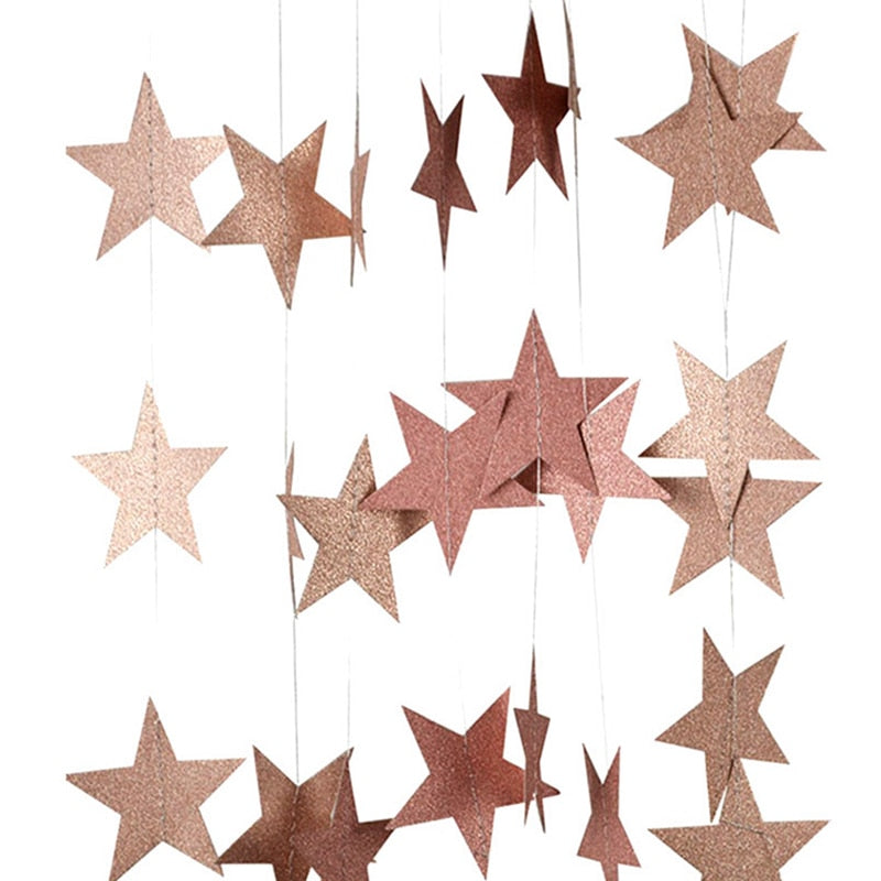 Star Designed Garland for Party