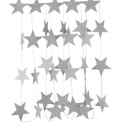 Paper star party garland, view 4 - MRSLM