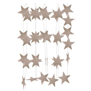 Paper star party garland, view 8 - MRSLM