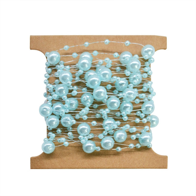 pearl bead chain garland, view 4 - MRSLM