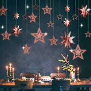 paper star garlands 7 pcs set, view 11 - MRSLM