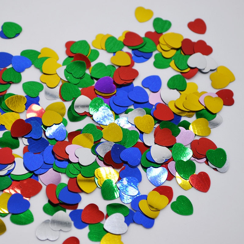 heart shaped confetti, view 9 - MRSLM