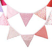 colorful cotton flags party banner, view 4 - MRSLM