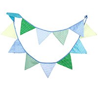 Colorful Cotton Flags Party Banner