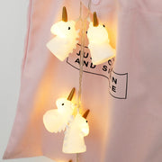 unicorn wireless hanging led fairy lights, view 6 - MRSLM