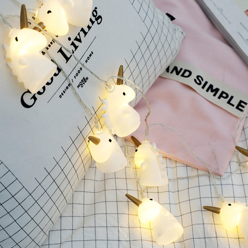 unicorn wireless hanging led fairy lights, view 4 - MRSLM