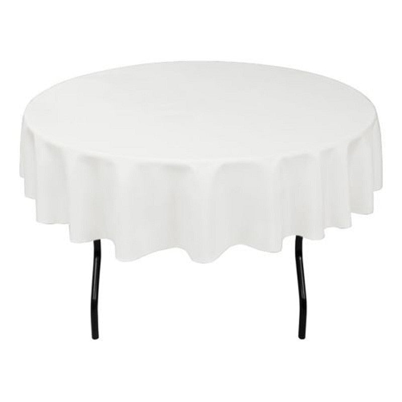 round satin tablecloth, view 10 - MRSLM