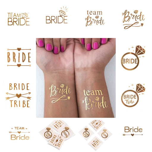 bachelorette party tattoo stickers - MRSLM