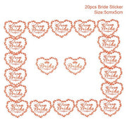 bachelorette party tattoo stickers, view 4 - MRSLM