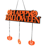Halloween party fabric banner, view 2 - MRSLM