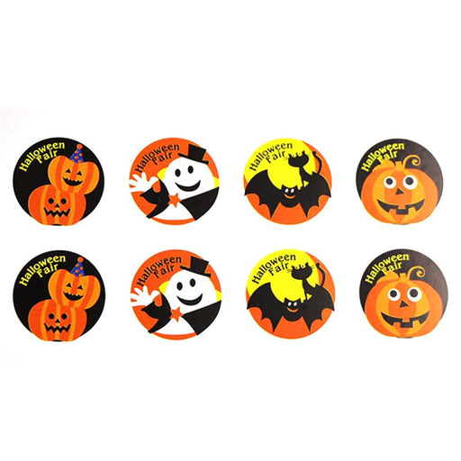 halloween paper stickers set - MRSLM