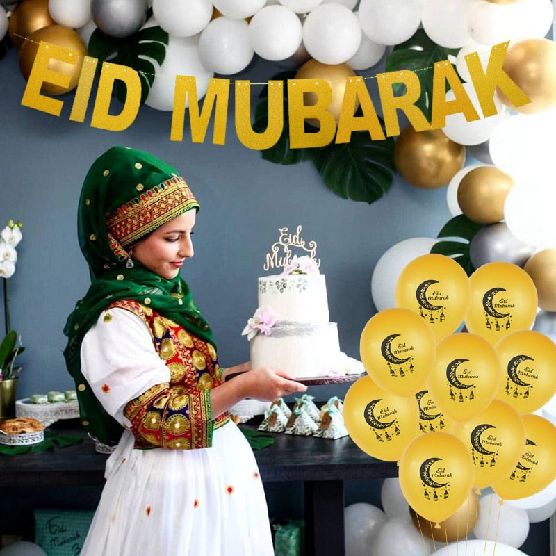 Eid Decorative Balloons Set