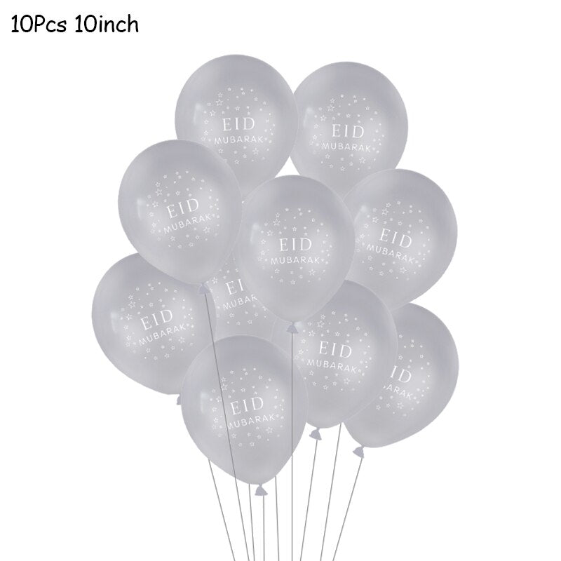 Eid decorative balloons set, view 17 - MRSLM