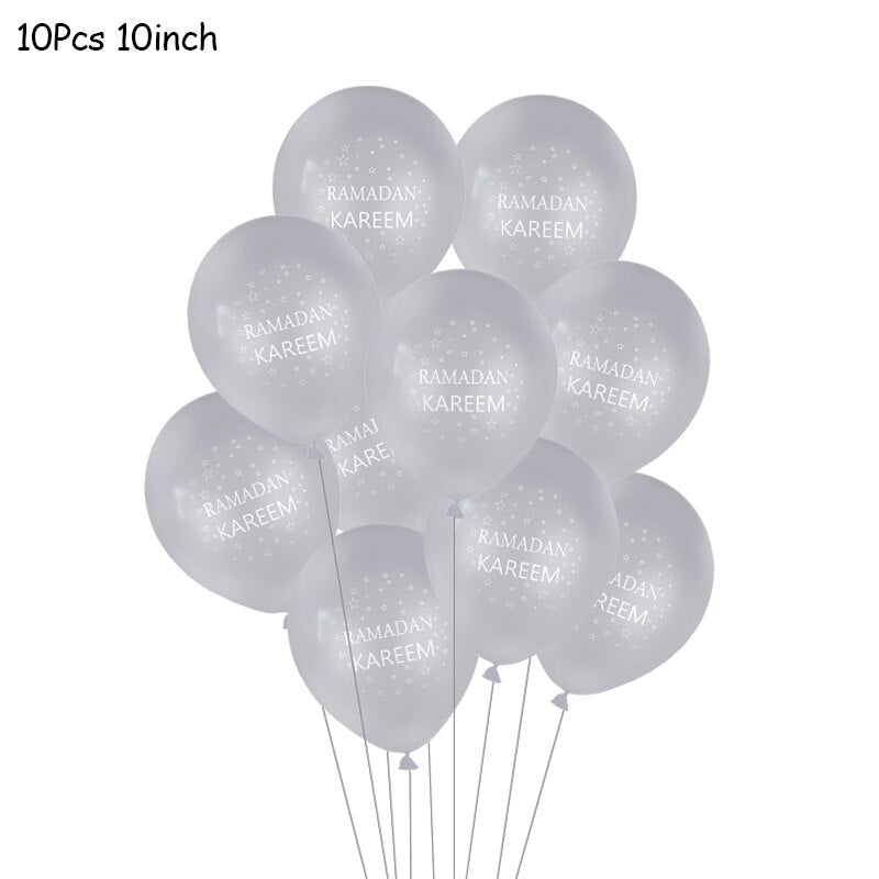 Eid decorative balloons set, view 21 - MRSLM