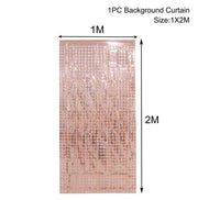 party fringe foil curtain, view 20 - MRSLM