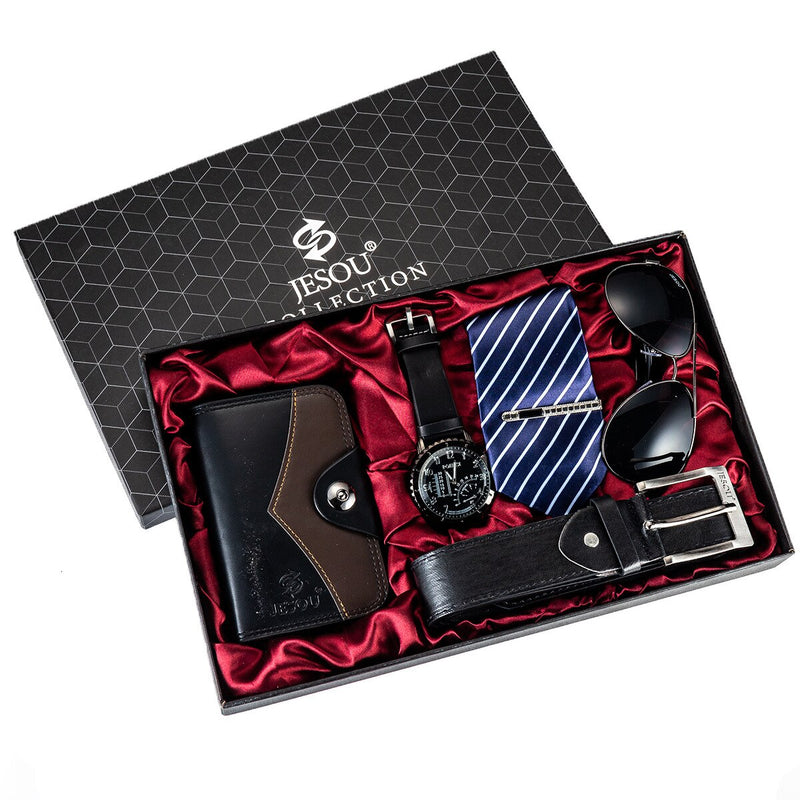 men's solid gift box set, view 2 - MRSLM
