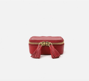 Mini portable leather lipstick box, view 4 - MRSLM