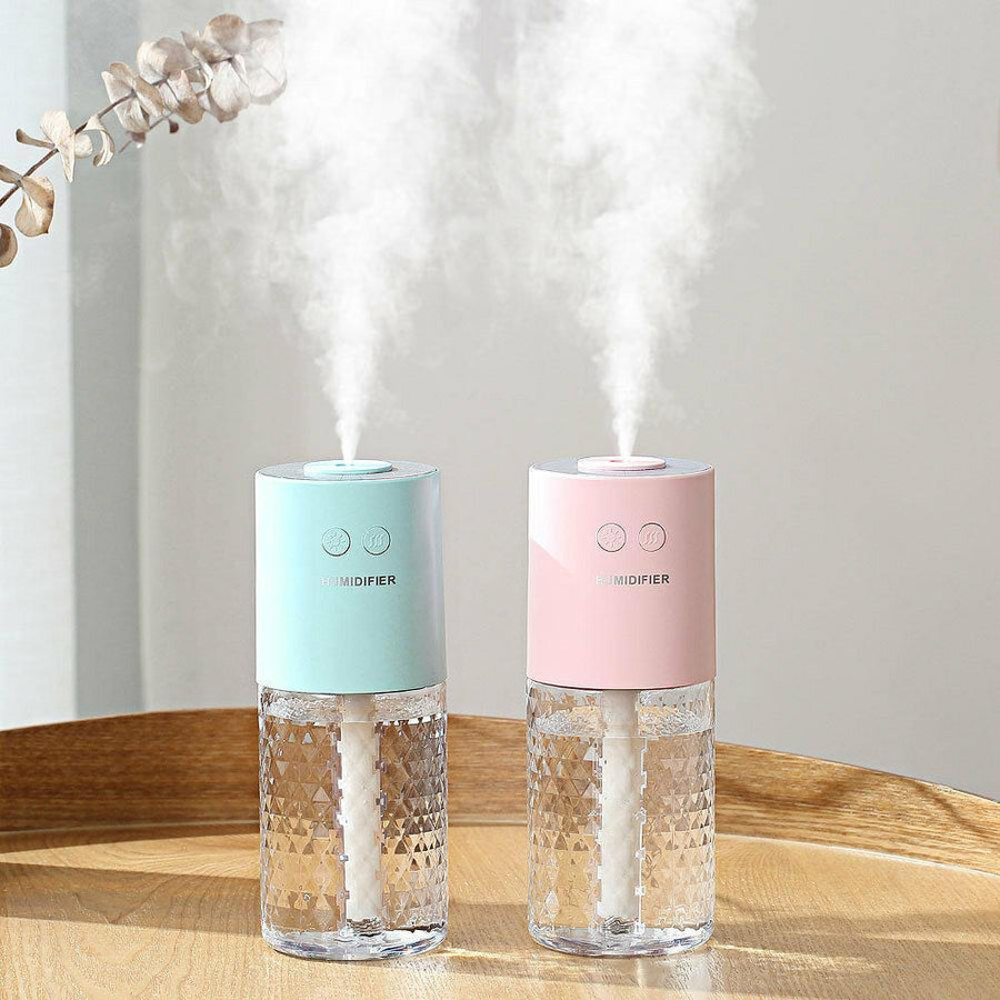 Projection Humidifier Mini USB Air Humidifier Colorful Atmosphere Lamp Projection Lamp Home Bedroom - MRSLM