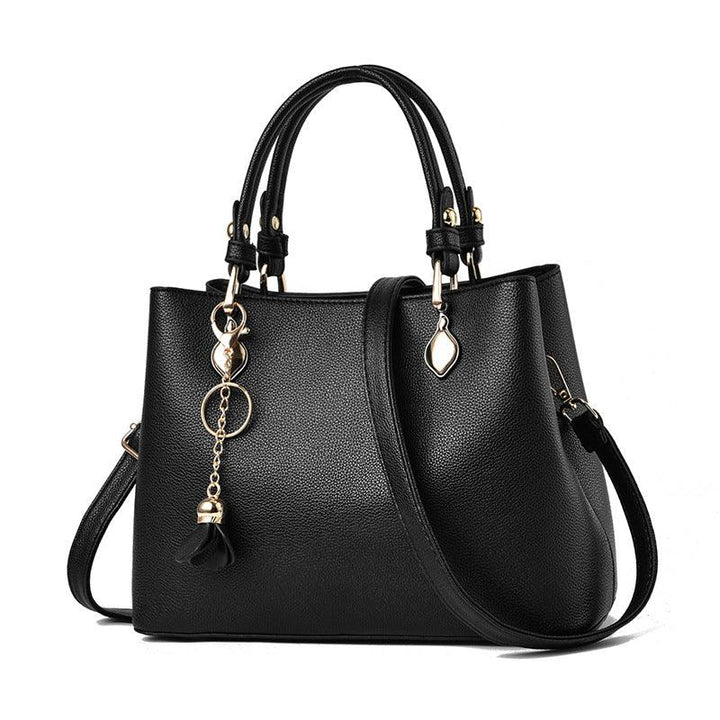 Fashion Style Handbag PU Leather Atmospheric Portable - MRSLM