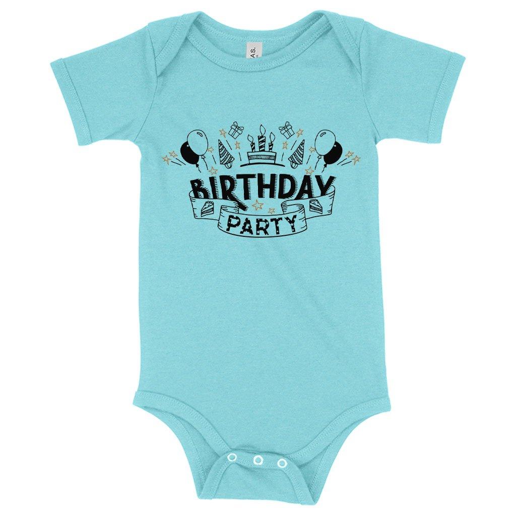Baby Birthday Party Onesie - Birthday Celebration Onesies - MRSLM