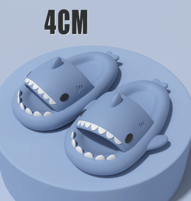 Adult's Slippers Tide Indoor And Outdoor Funny Shark Slippers - MRSLM