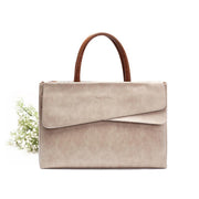 women's cowhide business shoulder bag, view 5 - MRSLM