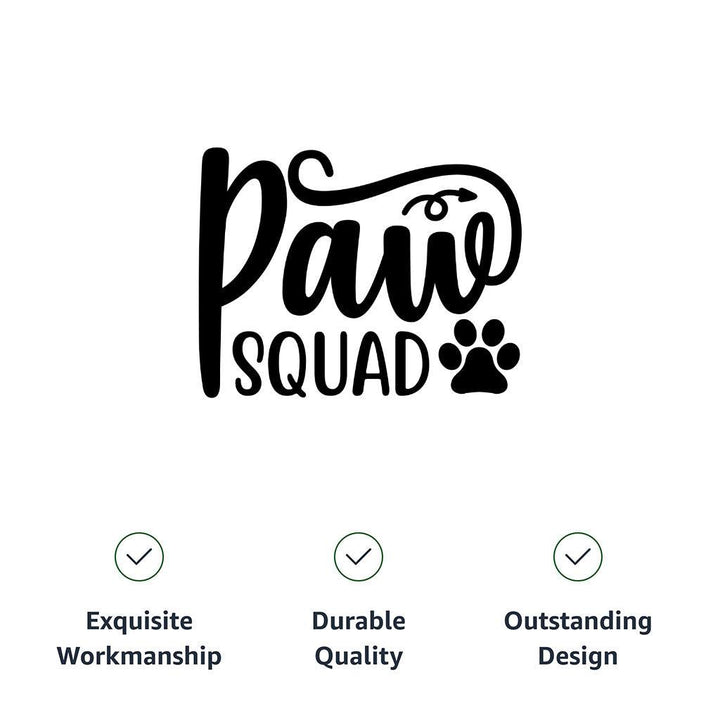 Paw Squad Dog Sundress - Graphic Dog Dress Shirt - Unique Dog Clothing - MRSLM