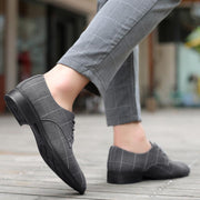 Men's casual canvas leather shoes, view 2 - MRSLM
