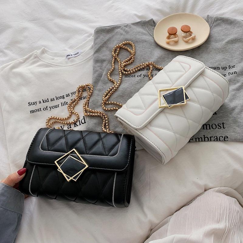 Hollow Square Oval Ear Studs European Style Jewelry - MRSLM