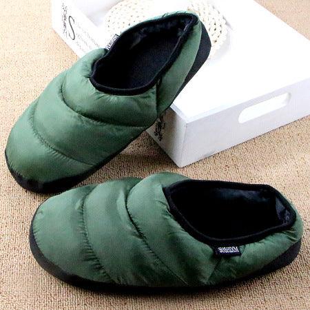 Couple soft-soled down cotton warm shoes, view 4 - MRSLM