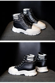 british casual women's martin boots, view 8 - MRSLM