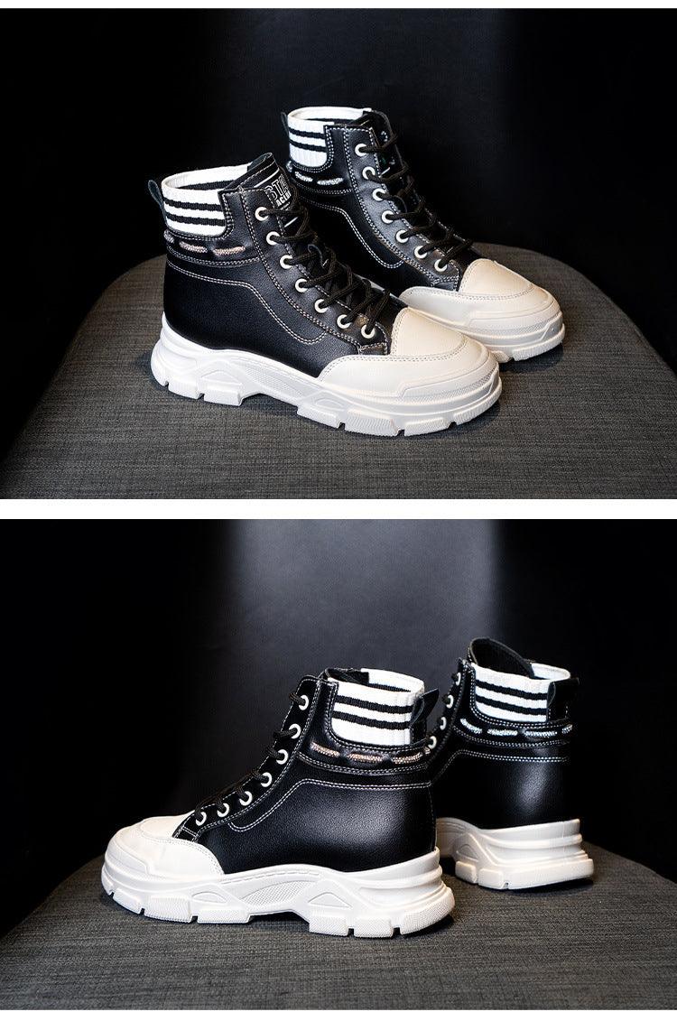 british casual women's martin boots, view 8 - MRSLM