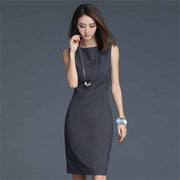 women's classic office dress - MRSLM