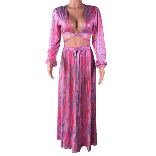 vintage maxi dress, view 2 - MRSLM
