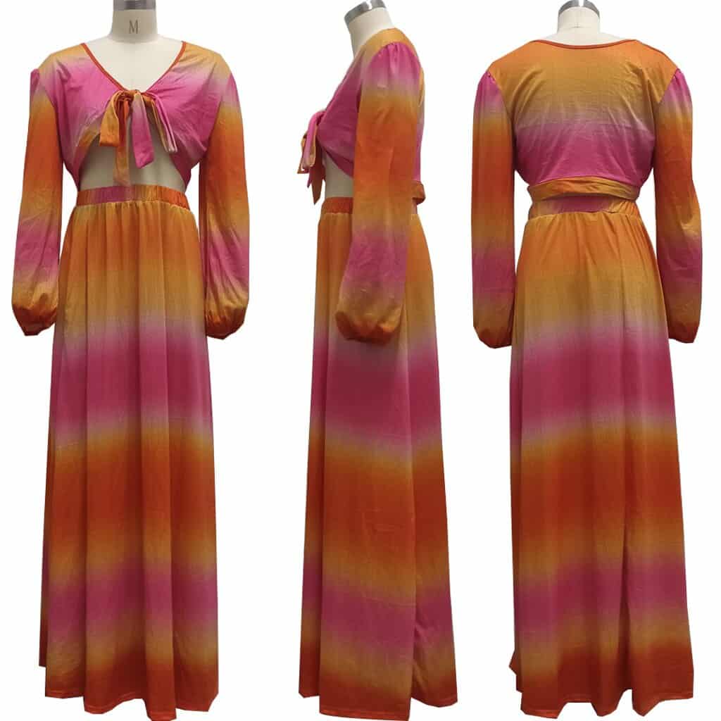 Summer Vintage Maxy Dress for Women