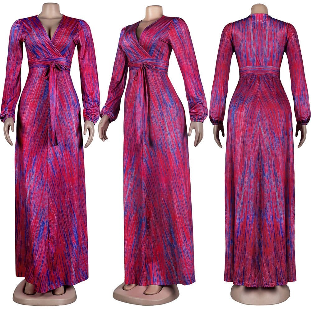 Summer Vintage Maxy Dress for Women