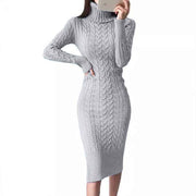 women's winter sweater dress, view 9 - MRSLM