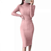 women's winter sweater dress, view 6 - MRSLM