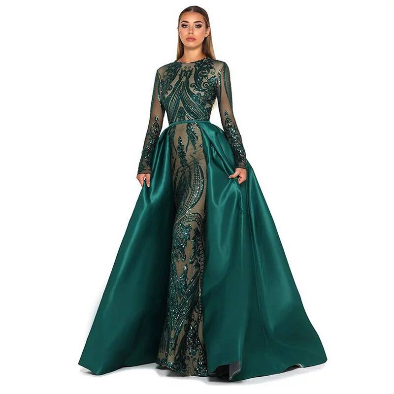 satin evening dress - MRSLM