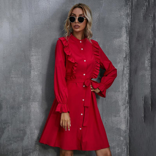 casual chiffon dress, view 2 - MRSLM