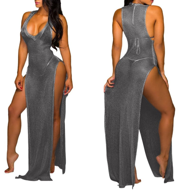 Women's Mesh Maxi Dress