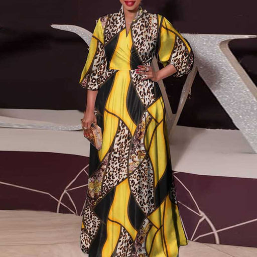 women's casual maxi dress - MRSLM