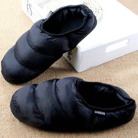 Couple soft-soled down cotton warm shoes, view 5 - MRSLM