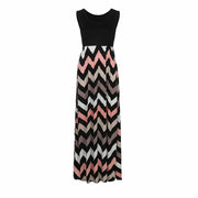 women's summer geometrical patterned dress, view 12 - MRSLM
