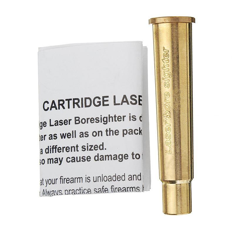 .303 Laser Boresighter Tatical 303 BR Red Dot Sight Brass Cartridge Bore Sighter - MRSLM