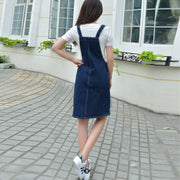 loose overalls dress, view 5 - MRSLM