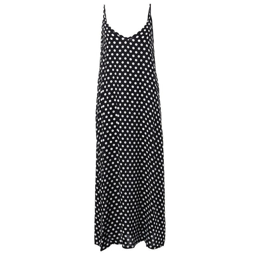 Women's cami dot printed maxi dress, view 3 - MRSLM